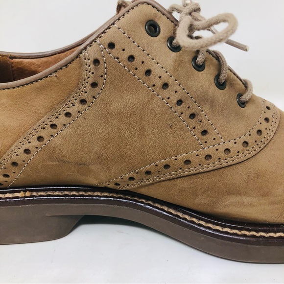 Johnston & Murphy Nubuck Oxford Derbys Italy - Picture 5 of 10